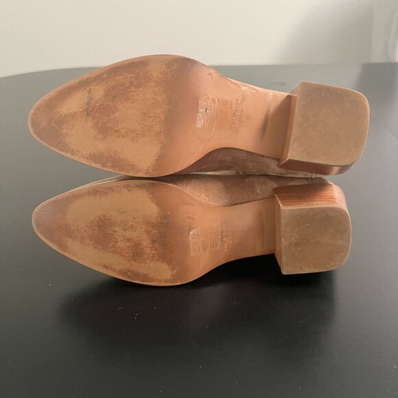 Rag & Bone Rover Suede Ankle Chelsea Boot Camel 39 - Picture 14 of 15